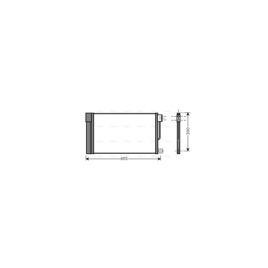 AC Condenser - AVA FTA5314D