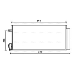 AC Condenser - AVA FTA5396D