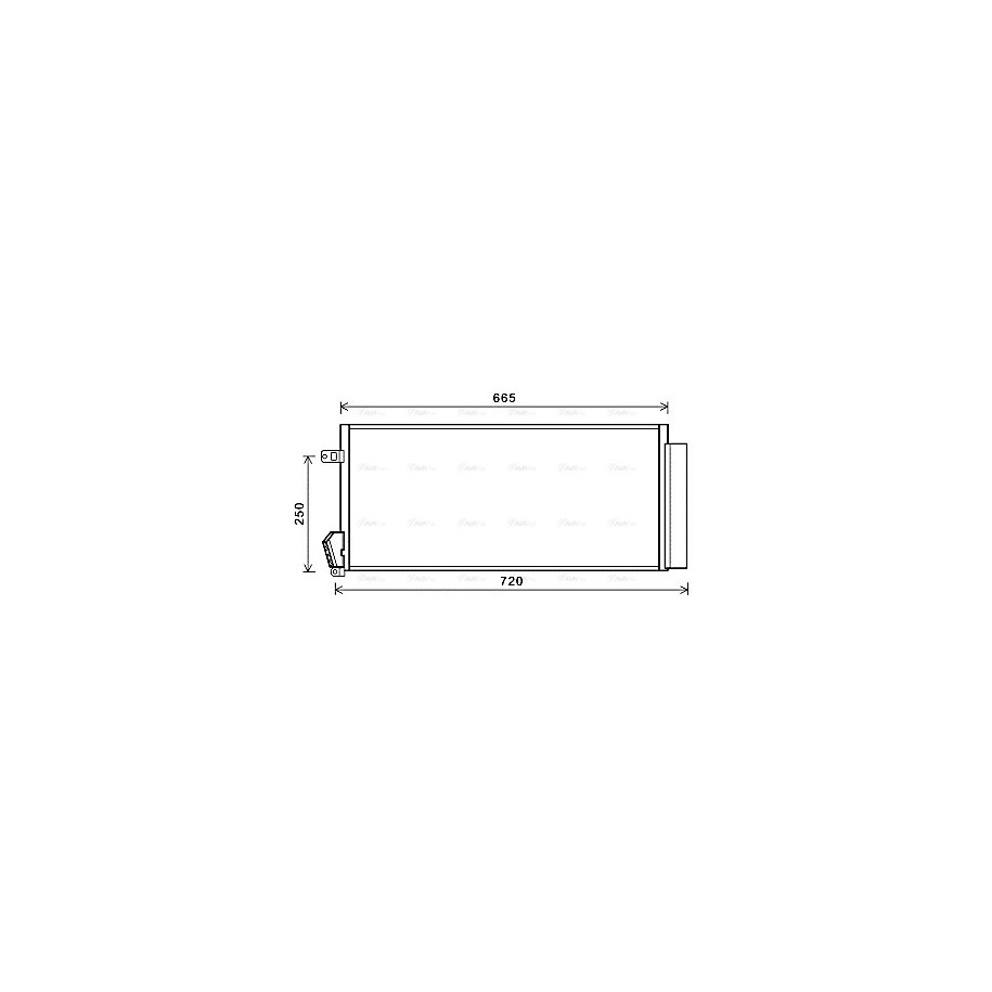 AC Condenser - AVA FTA5396D