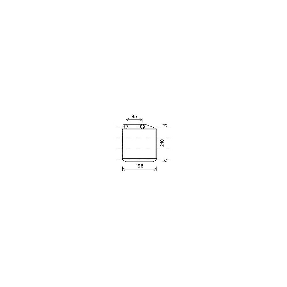 Heater Matrix - AVA FTA6313