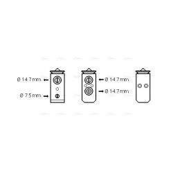 AC Expansion Valve - AVA HY1294