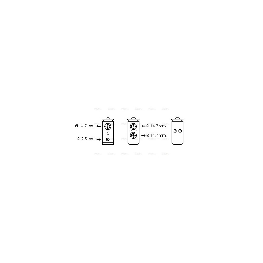 AC Expansion Valve - AVA HY1294
