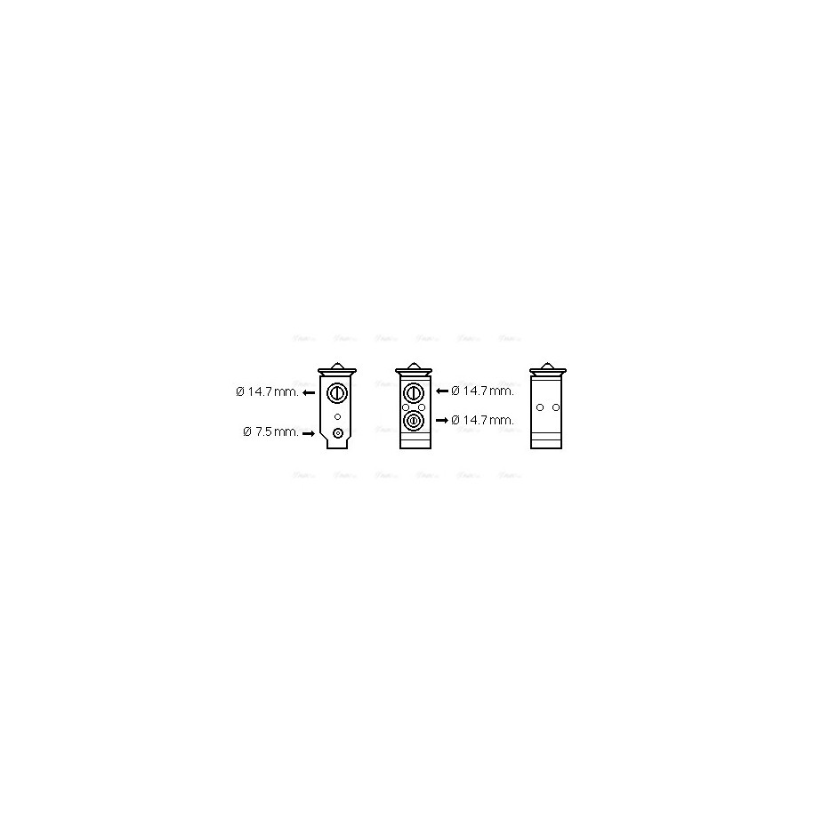 AC Expansion Valve - AVA HY1325