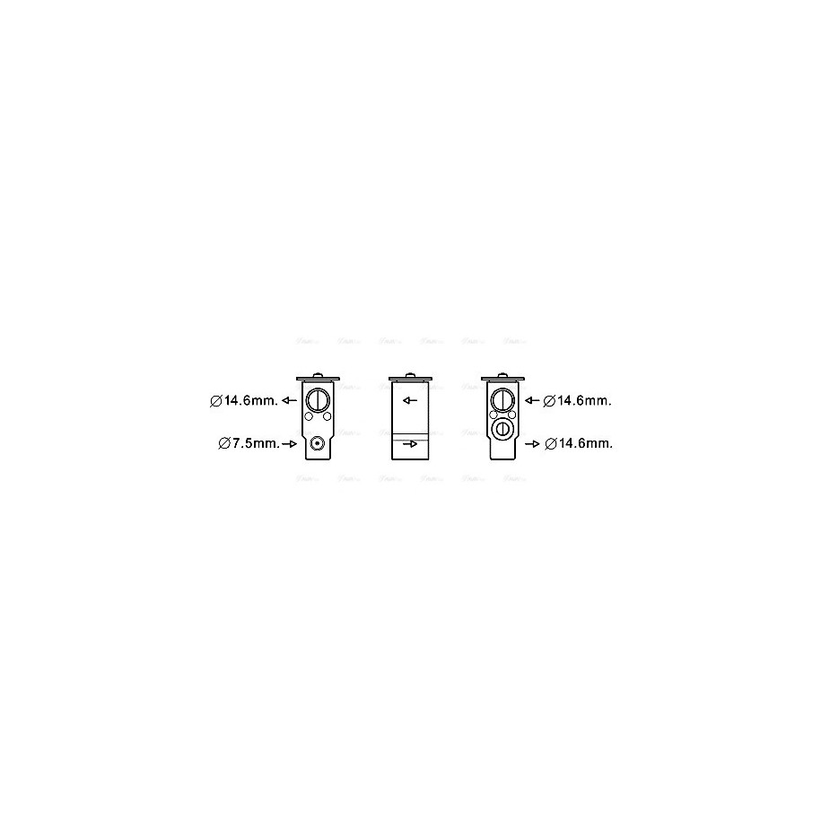 AC Expansion Valve - AVA HY1397
