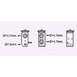 AC Expansion Valve - AVA HY1579