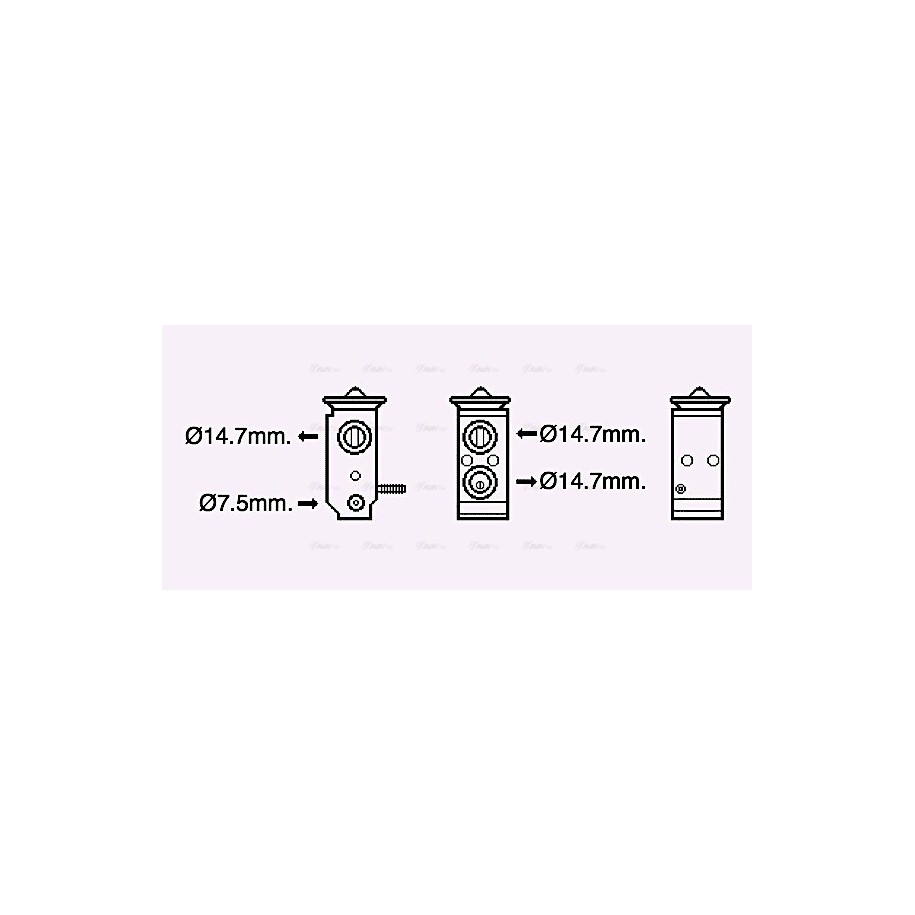 AC Expansion Valve - AVA HY1579