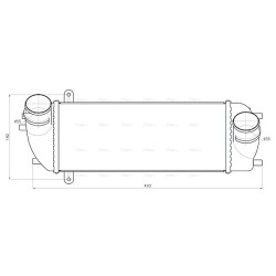 Intercooler - AVA HY4601