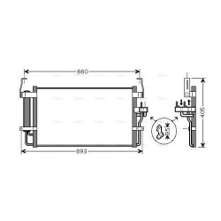 AC Condenser - AVA HY5092D