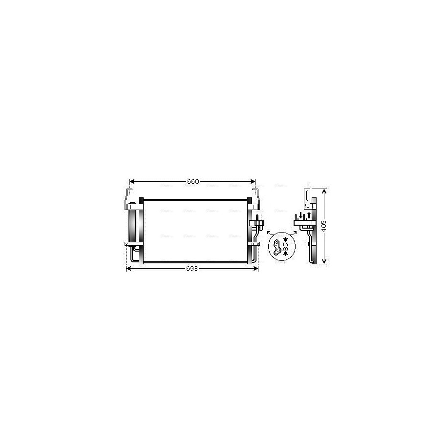AC Condenser - AVA HY5092D