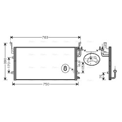 AC Condenser - AVA HY5135