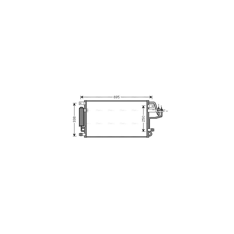 AC Condenser - AVA HY5156D