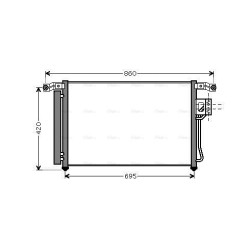 AC Condenser - AVA HY5175D