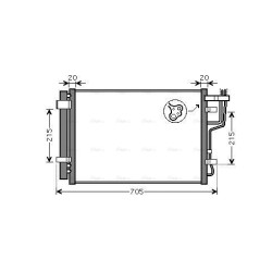 AC Condenser - AVA HY5183D