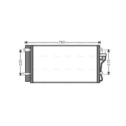 AC Condenser - AVA HY5190D