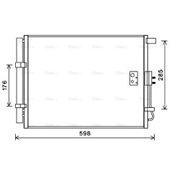 AC Condenser - AVA HY5373D