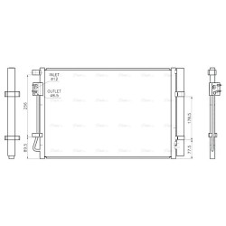 AC Condenser - AVA HY5602D