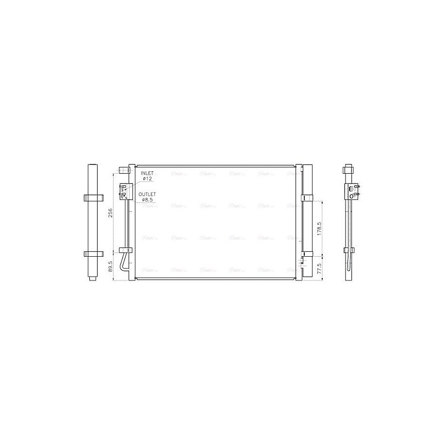 AC Condenser - AVA HY5602D