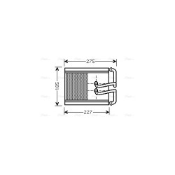 Heater Matrix - AVA HY6169