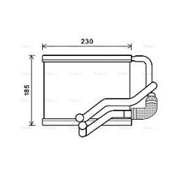 Heater Matrix - AVA HY6314