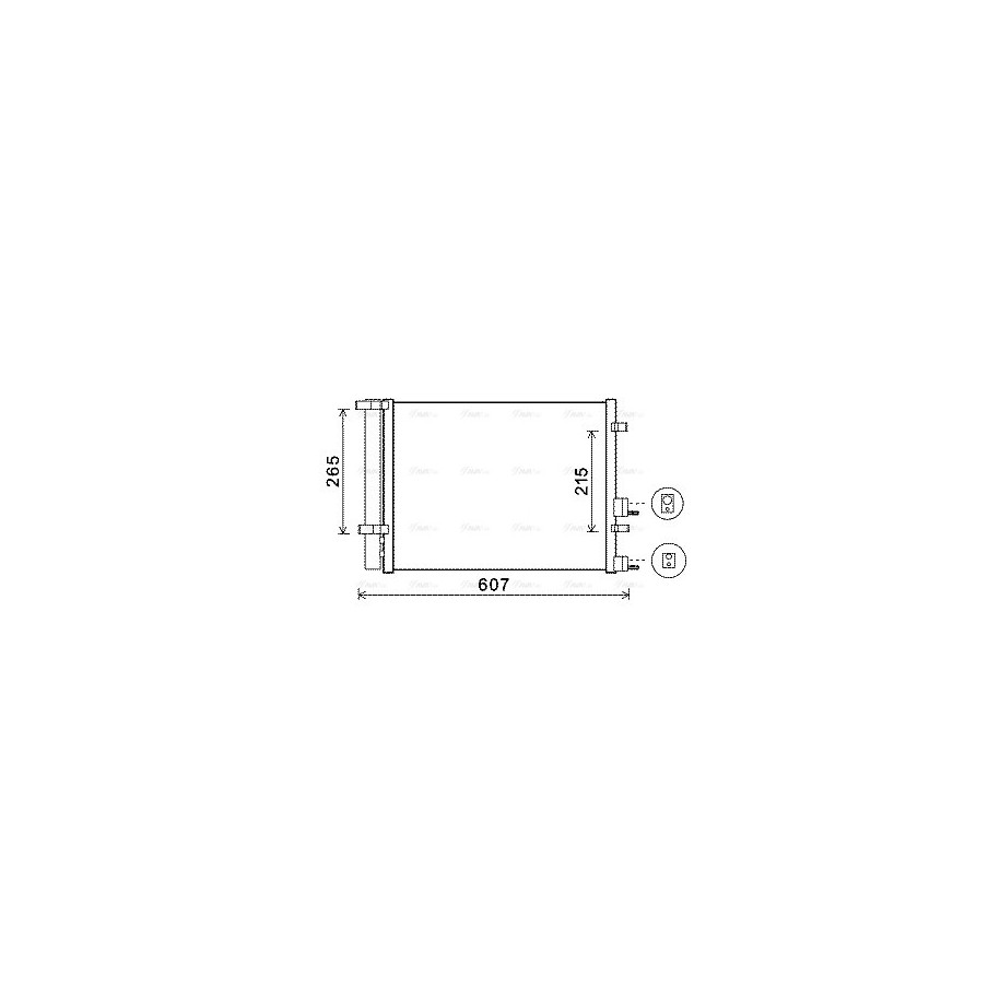 AC Condenser - AVA HYA5244D