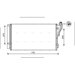 AC Condenser - AVA HYA5246D