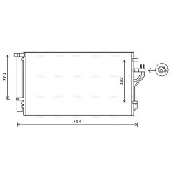 AC Condenser - AVA HYA5279D