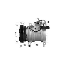 AC Compressor - AVA HYAK483