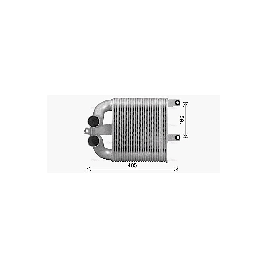 Intercooler - AVA IS4033