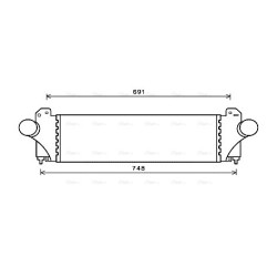 Intercooler - AVA IV4129