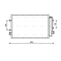 AC Condenser - AVA IV5127D