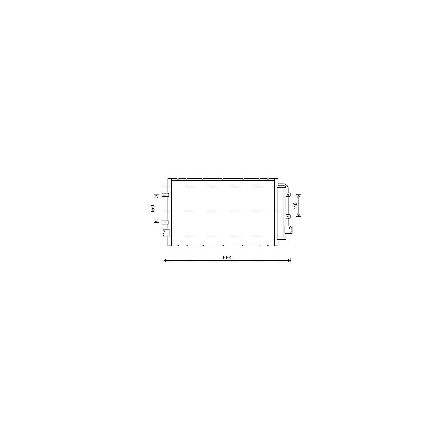 AC Condenser - AVA IV5127D