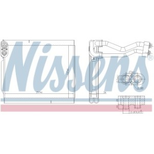Evaporator - Nissens 92380