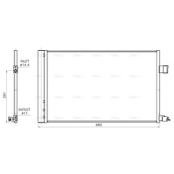 AC Condenser - AVA JE5090D