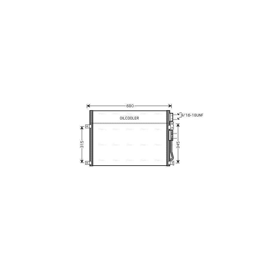 AC Condenser - AVA JEA5045