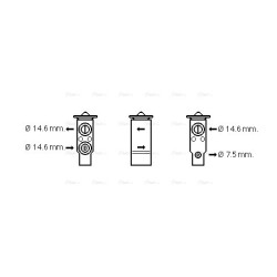 AC Expansion Valve - AVA KA1184