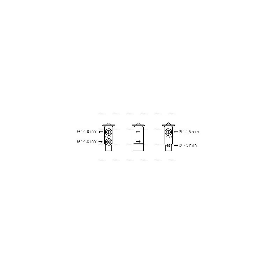 AC Expansion Valve - AVA KA1184