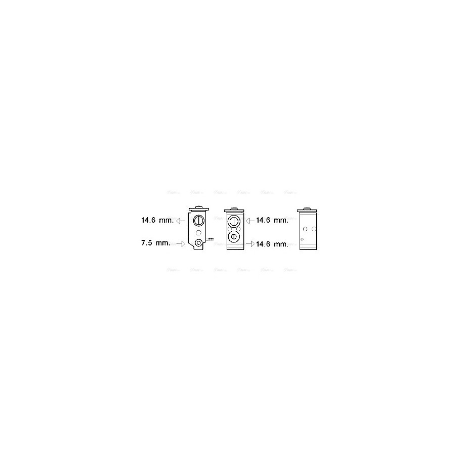 AC Expansion Valve - AVA KA1277