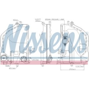 Coolant Water Tank - Nissens 996022