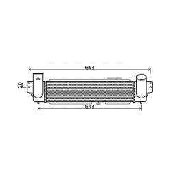 Intercooler - AVA KA4141