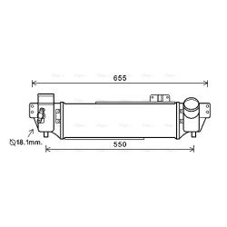 Intercooler - AVA KA4209