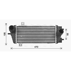 Intercooler - AVA KA4324