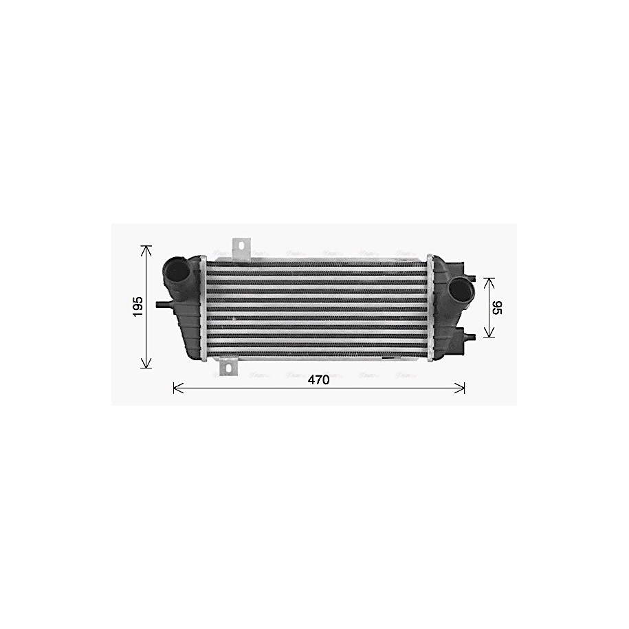 Intercooler - AVA KA4324