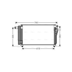 AC Condenser - AVA KA5081D