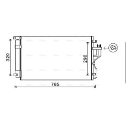 AC Condenser - AVA KA5153D