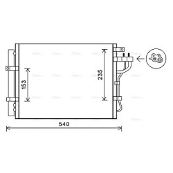 AC Condenser - AVA KA5188D