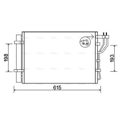 AC Condenser - AVA KA5206D
