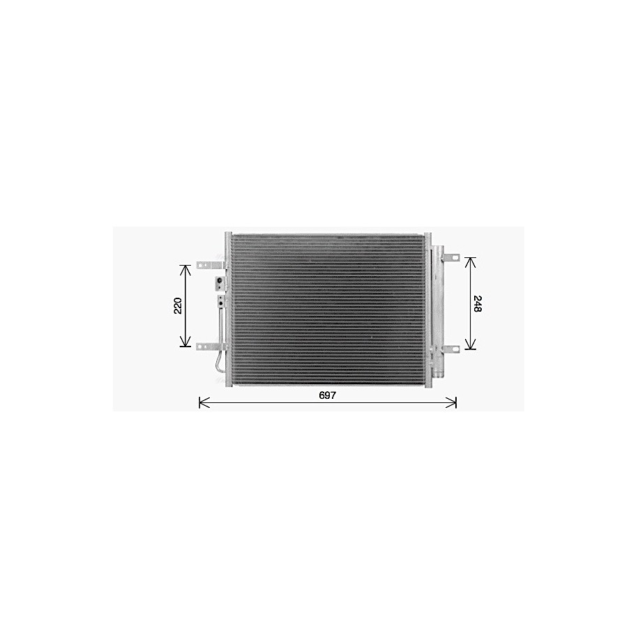 AC Condenser - AVA KA5311D
