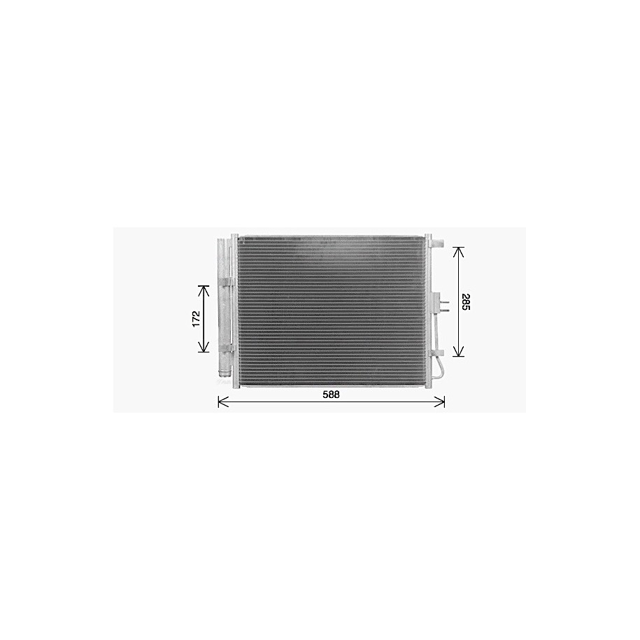 AC Condenser - AVA KA5316D