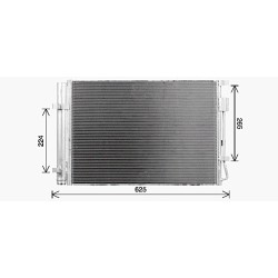 AC Condenser - AVA KA5341D