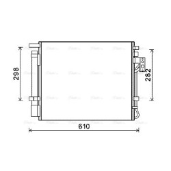 AC Condenser - AVA KAA5149D